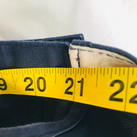 Atlanta Braves Cap Large Tomahawk Logo Outdoor Team MLB Blue Red S M Strap - Picture 12 of 12